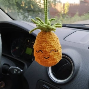 Ananas gehaakte autospiegel hangende accessoires
