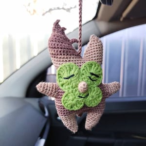 Korok plush car charm crochet