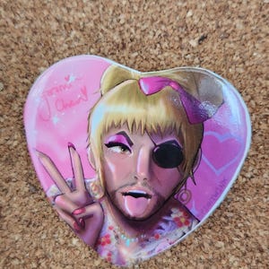 B GRADE* Goromi Yakuza Like A Dragon Goro Majima Pin Badge Button