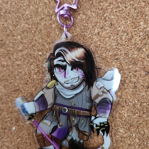 Made to Order Your OC Custom Original Character Keychain Keyring Charm