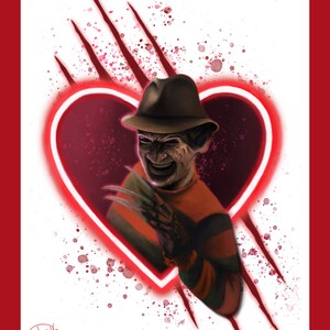 Freddy Valentine Art Print