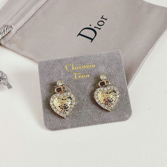 dior earrings vintage