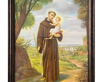 St. Anthony Picture Frame Wall Art Home Décor San Antonio - Etsy Australia St. Anthony Picture Frame Wall Art Home Décor San Antonio - Etsy Australia