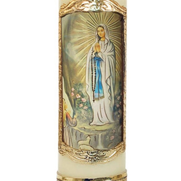 Virgin Lady Candle - Etsy