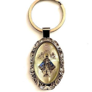 Our Lady of San Juan de Los Lagos Virgin Keychain Party Favors Gifts Baptism Christening Funerals First Communion Confirmation Wedding