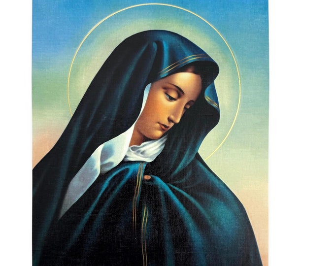 Mater Dolorosa Our Lady of Sorrows Virgin Mary 8 X 10 Unframed Wall Art