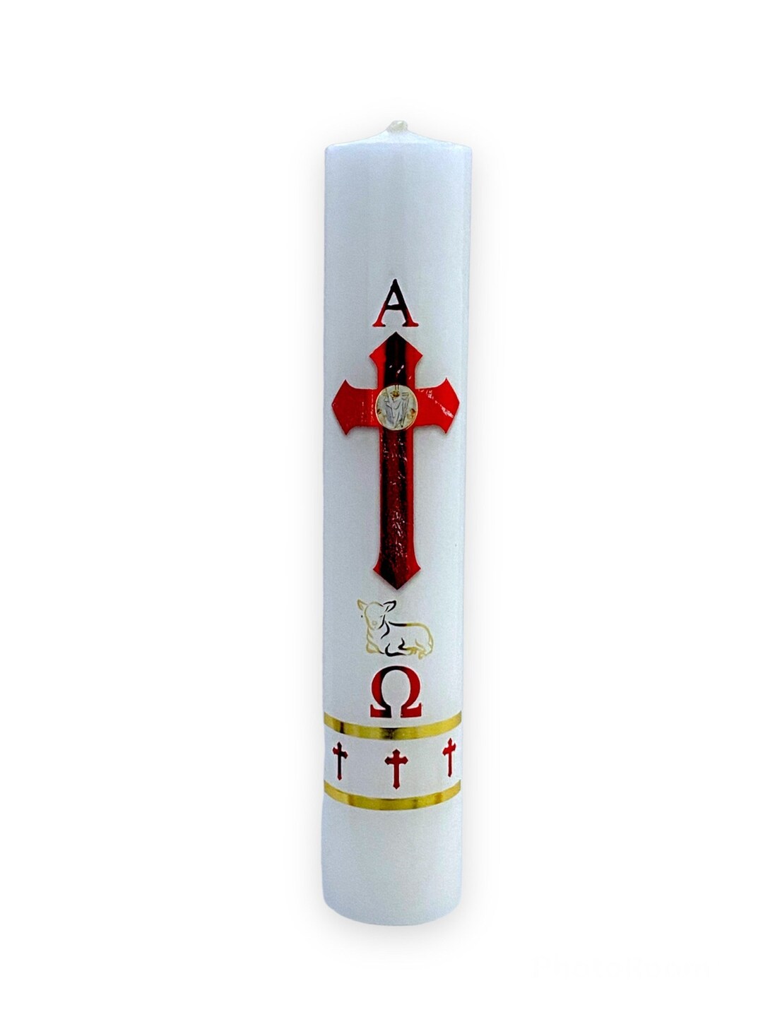 Cirio Paschal Candle 8 X 1.5 Easter Lent Cirio Etsy