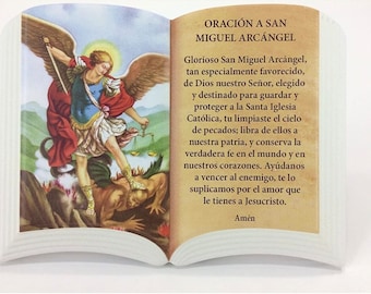 St. Michael Oracion San Miguel Arcangel- TA700172 - Spanish
