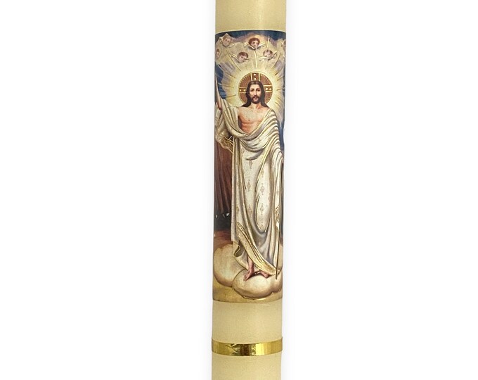 Cirio Paschal Candle Jesus Christ Resurrection Easter Lent Cirio Vela