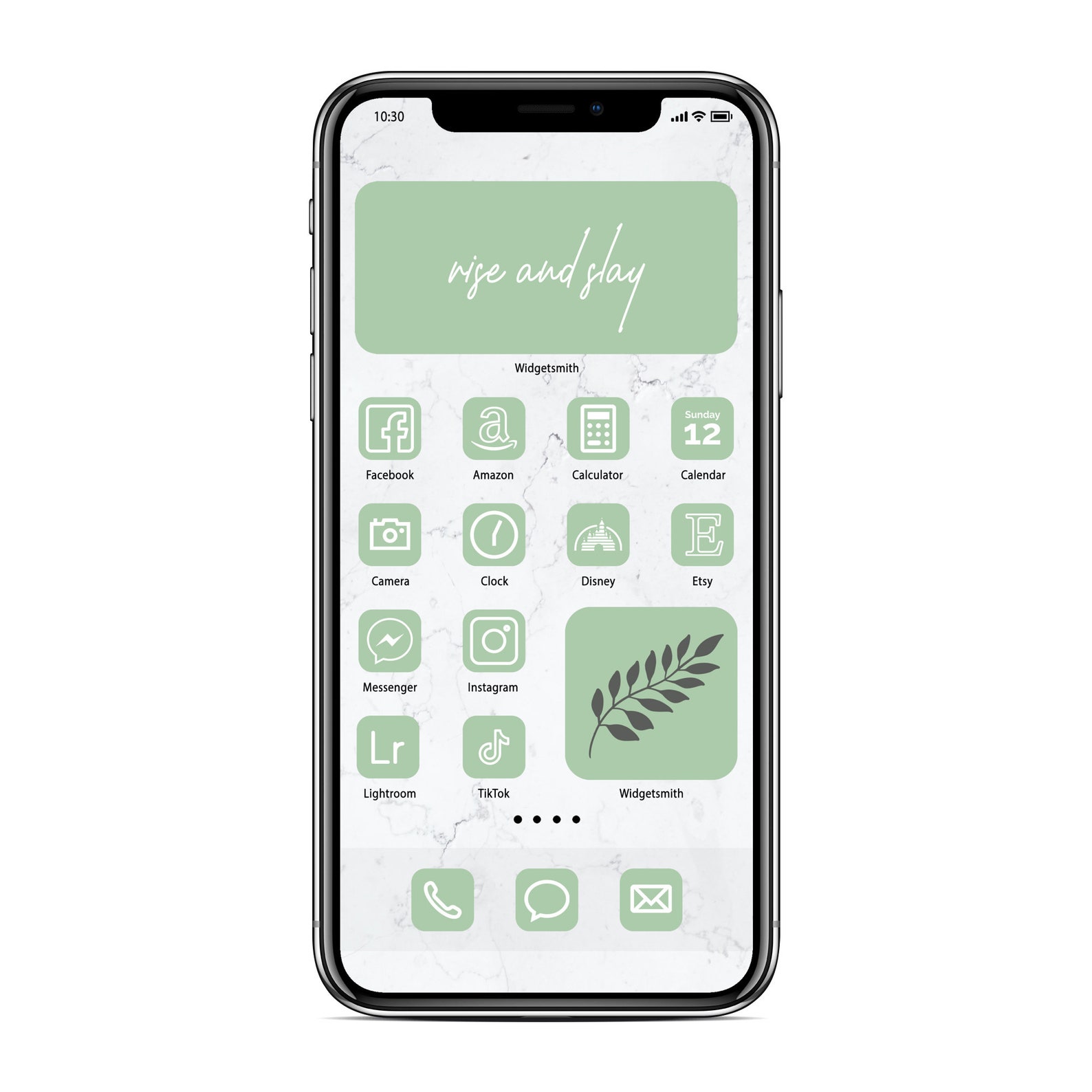 Ios 14 Icon Bundle Mint Green Iphone Apps Apple Etsy