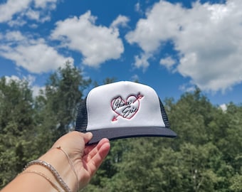 Ariel + Eric Trucker Hat | Disney Love Hat | Disney Couple