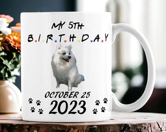 Custom Dog Mug, Dog Birthday Mug, Dog Coffee Mug, Personalized Pet Picture Mug, Personalized Dog Photo Mug, Dog Birthday Gift for Dog Mom