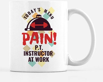 Weightlifting Mug: Funny Personal Trainer Gift, Gym Motivation