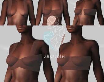 Double Fudge, Borstlift Tape voor Vrouwen van Kleur, boob tape, flatten borst, booby tape