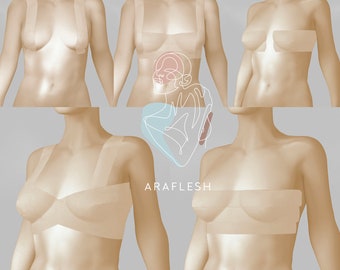 AraFlesh® – Velvet Cream – Breast Lift Tape - AraFlesh