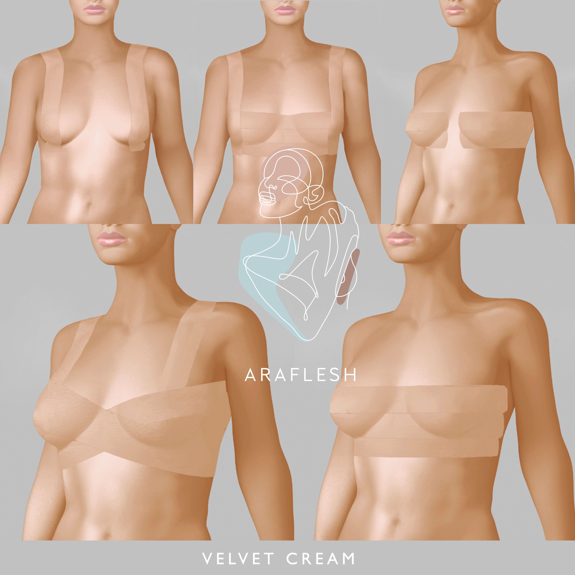 Aurora Cosplay F Cup Breasts With Hollow-out Back for Summer, Gift