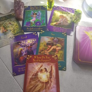 Leitura de cartas do oráculo de 15 cartas/leitura de orientação/mensagens/leitura de cartas