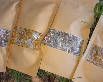 Botanical Bath Salt mixes//Bath salts//