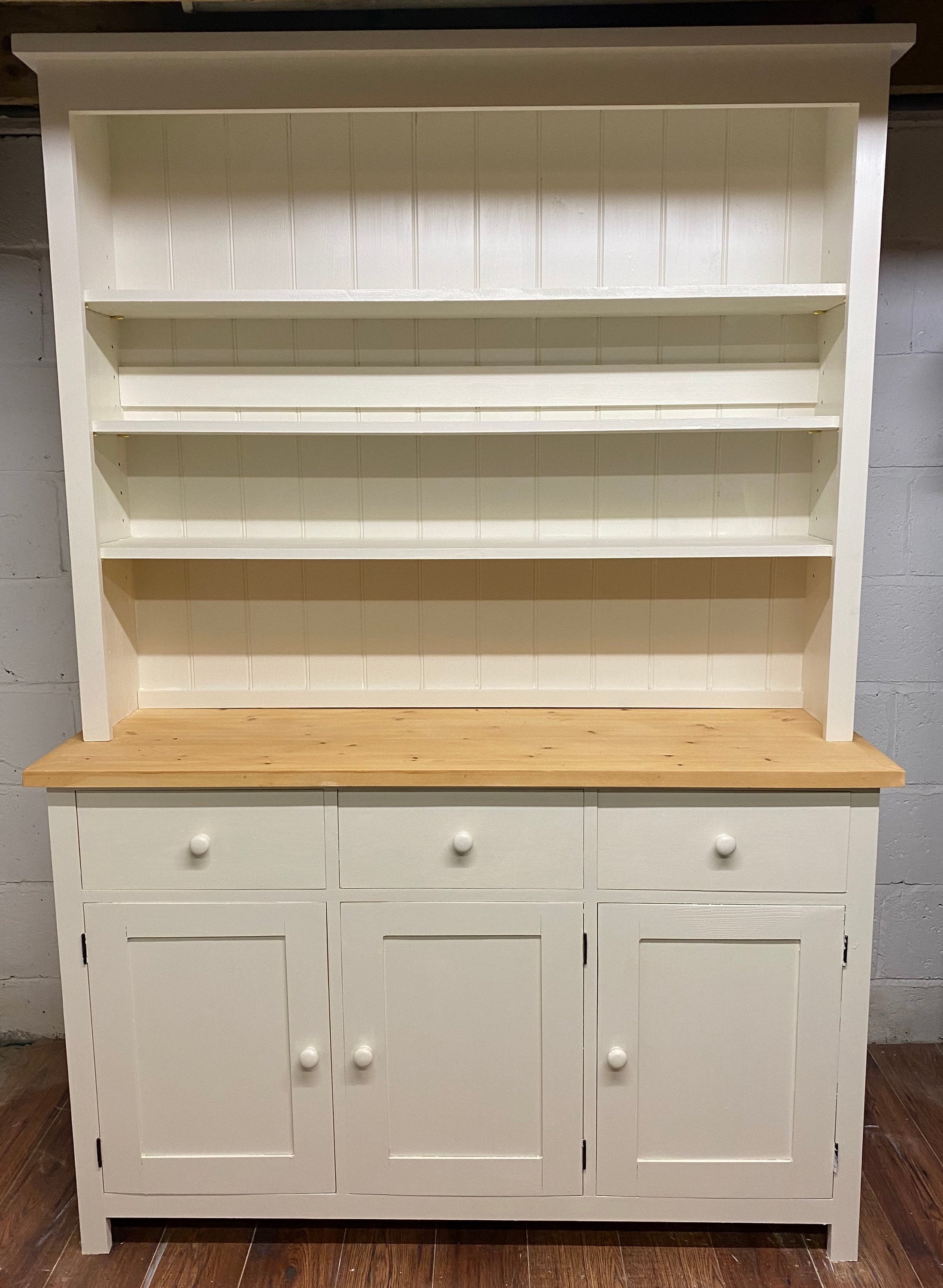 Large Bespoke Cream Welsh Dresser Etsy UK