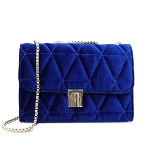 Suede luxury crossbody purse.