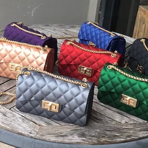 Frosted Matt Jelly purses.