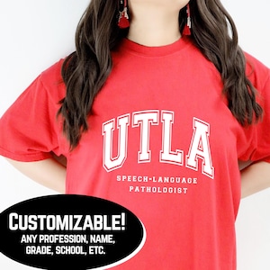 UTLAカレッジコンフォートカラーシャツ（名前、職業、学年、学校名など問いません）