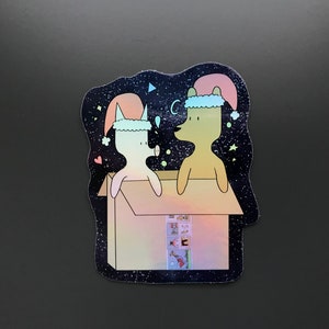 Adesivo de VINIL HOLOGRÁFICO IMPERMEÁVEL: "Natal"