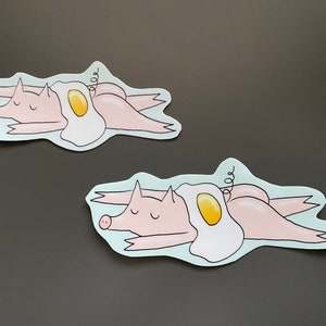 Adesivo WATERPROOF VINYL: "HamnEggs"