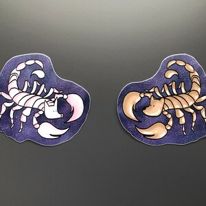 ZODIAC WATERPROOF VINYL Aufkleber: "Skorpion"