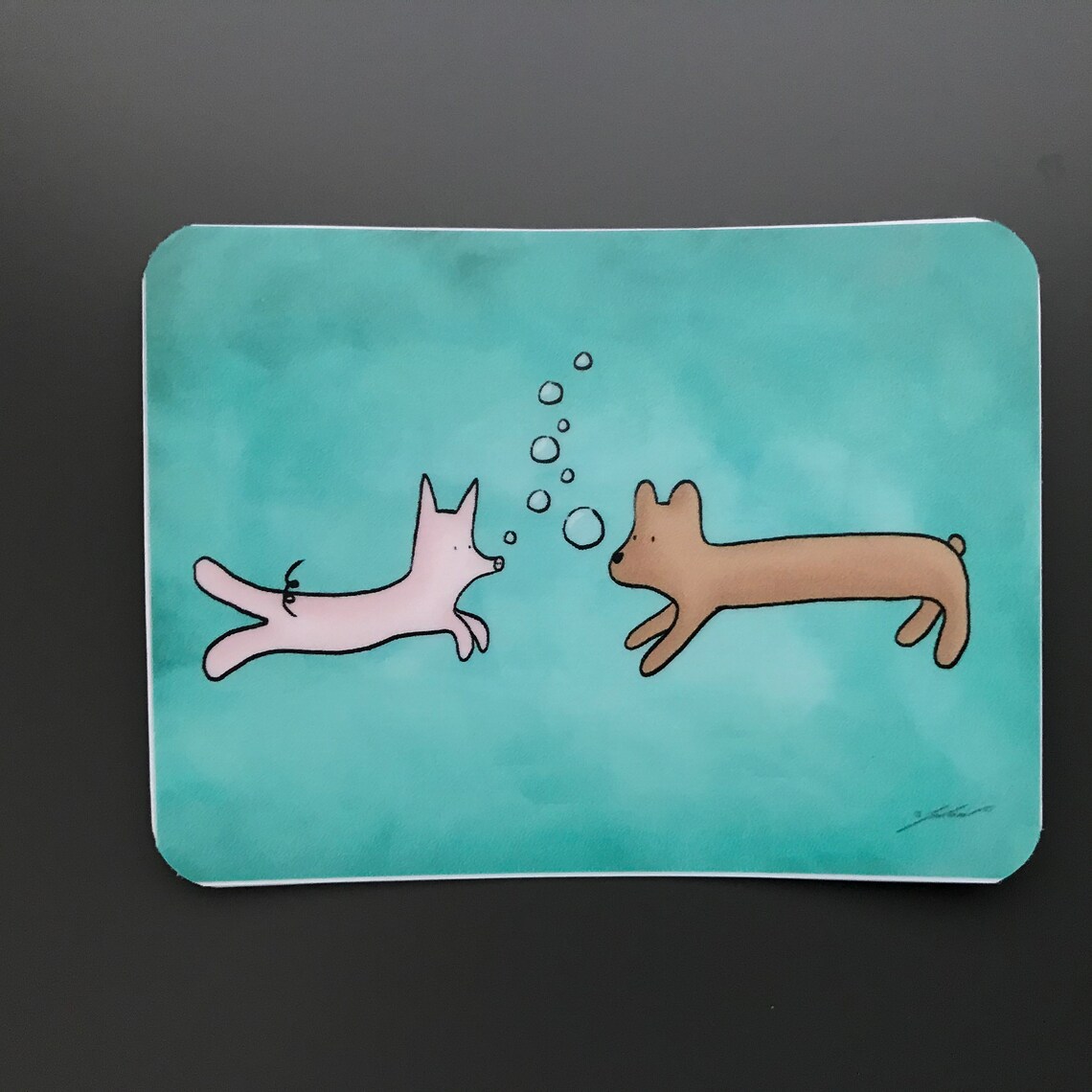 WATERPROOF VINYL sticker Underwater Etsy