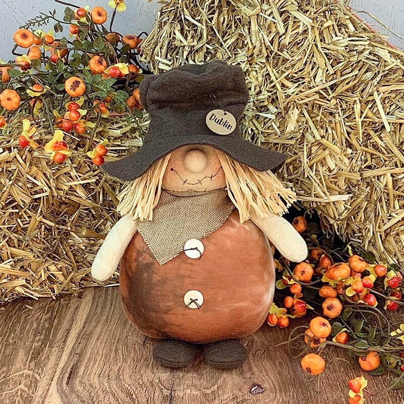 Honey and Me, Scarecrow Doll, Fall Home Decor, Autumn Decorations, Fall Mantle, Dublin the Groovy Scarecrow