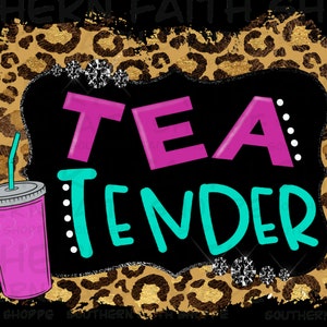 Té cargado tierno png