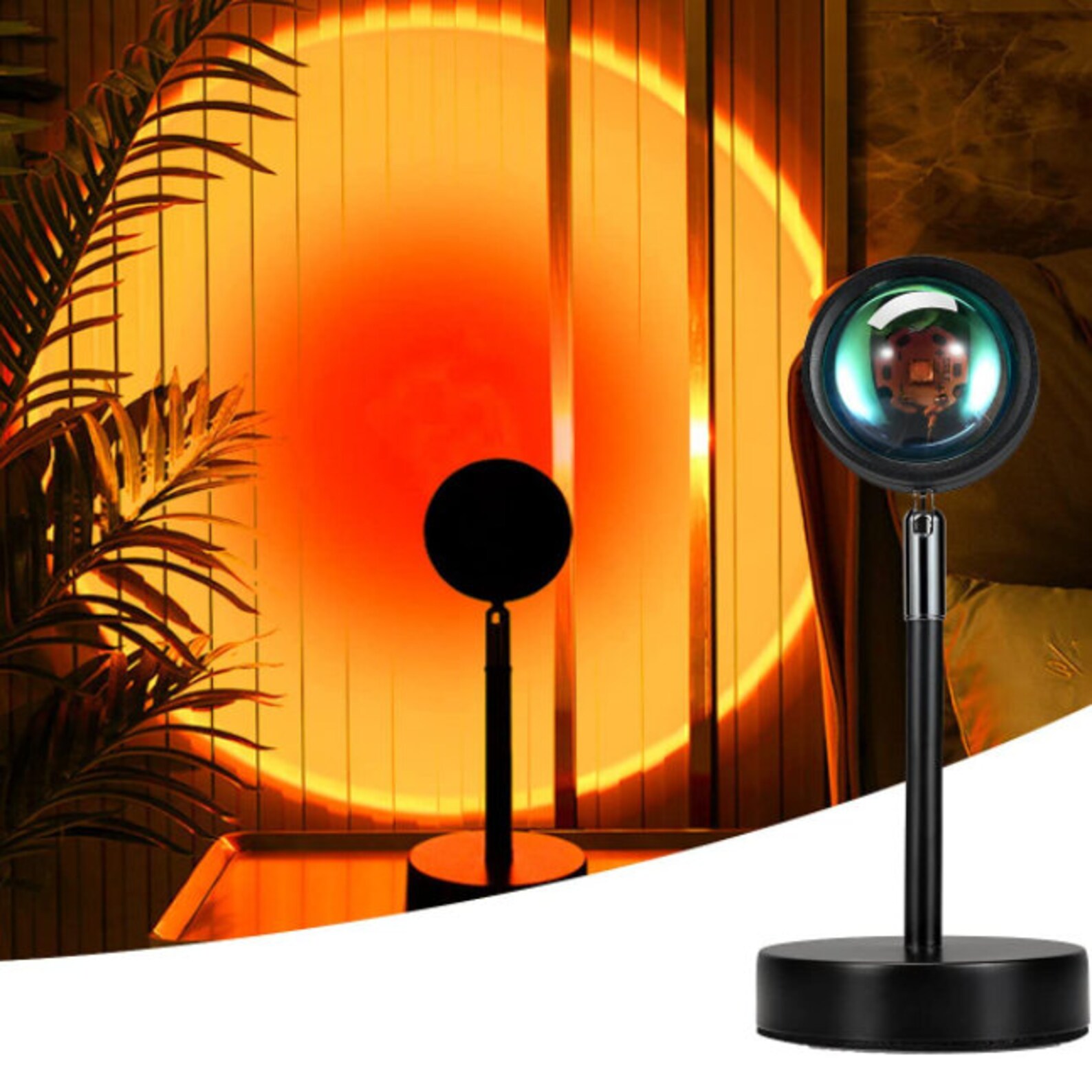 Sunset & Rainbow Projection Lamp. 180 Degree Rotation Led | Etsy