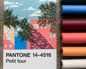 Painted Pantone Postcard A6 Different Motives -  Finland