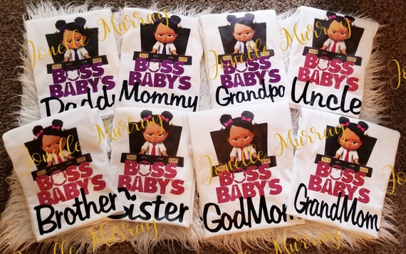 boss baby shirts for family