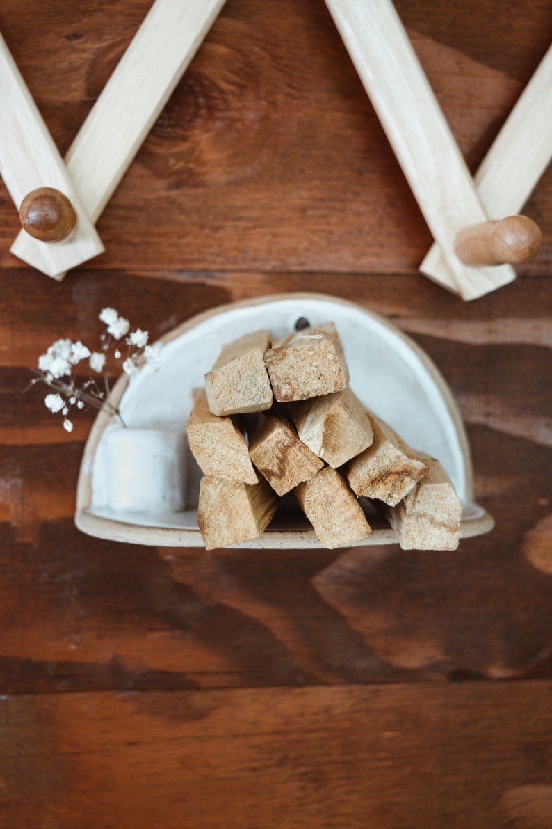 Custom Handmade Ceramic Stoneware Altar Shelf Speckled Etsy