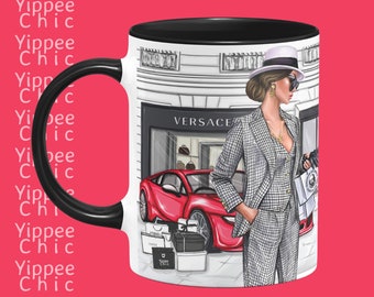 Boss Coffee Mug | Glam Mug | Empowering Mug | Fashion Lovers Mug | Classy Mug | Designer Lovers Mug | Perfect Gift for Her