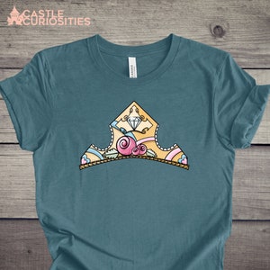 Princess Aurora Sleeping Beauty Crown Shirt- Aurora Birthday Tee, Celebration Shirt, Sleeping Beauty Birthday Tee