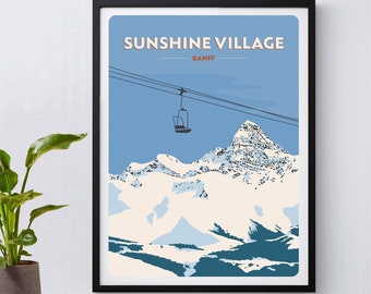 Goat's Eye Sunshine Village Banff Alberta Souvenir Ski Snowboarding Patch 