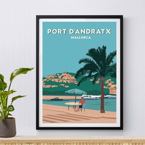 Port D&#39;Andratx Print, Mallorca Poster