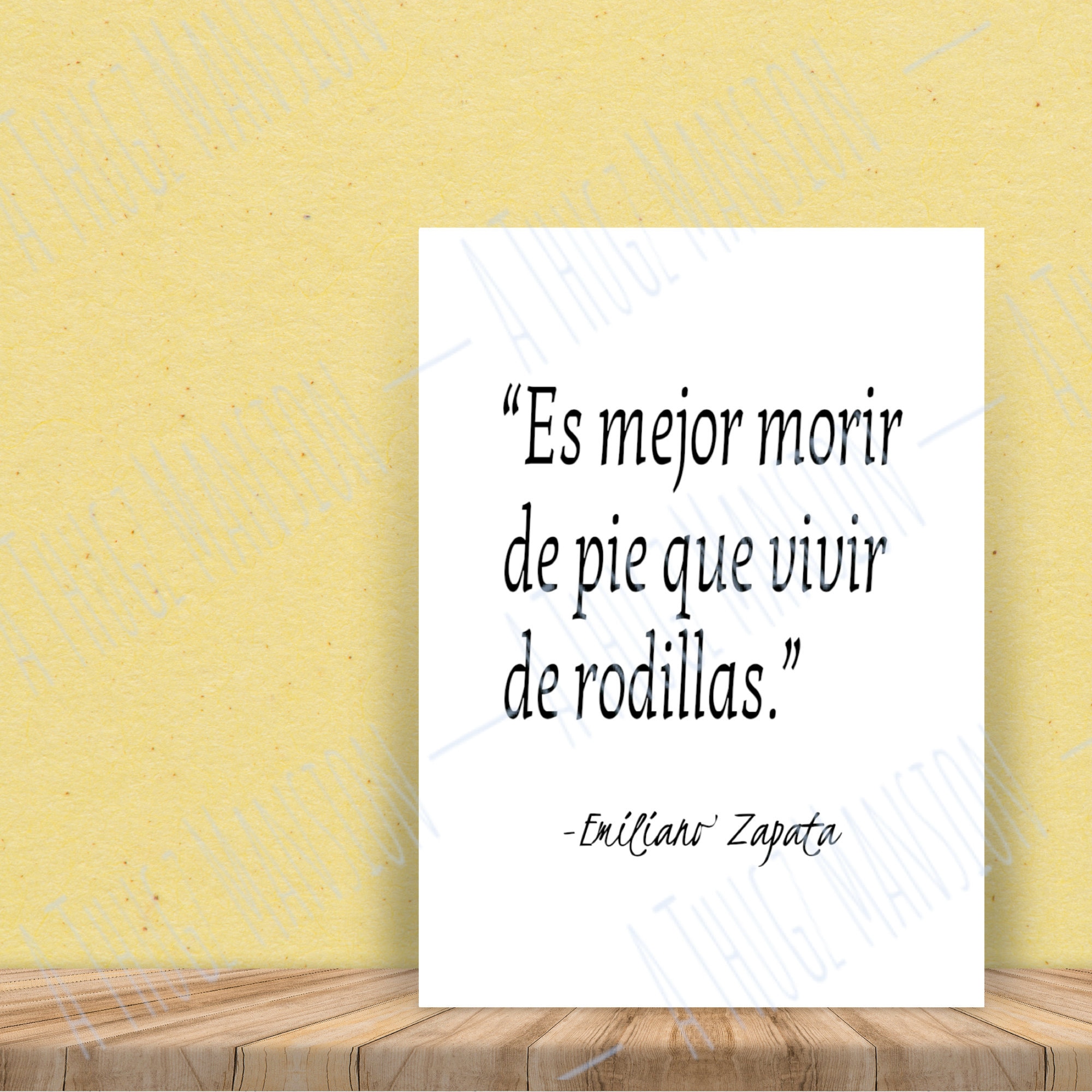 Emiliano Zapata Quotes En Espanol