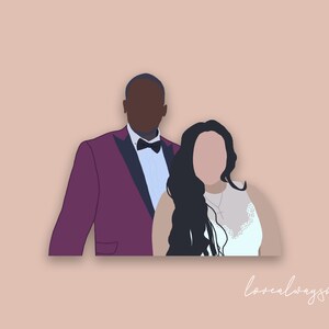 Custom Vector Art | Digital Art | Digital Portrait Illustration | Vector Art | Image To Vector | Minimalist Portrait | Vector Portrait | Art
