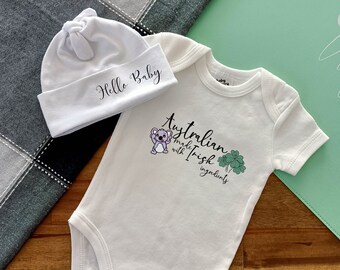 Day Irish Coat of Arms Baby Onesie Day Irish Coat of Arms Baby Onesie