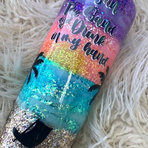 Drink in my hand toes in the sand, glitter tumbler cup, Beach Sunset, Handmade. Epoxy 20oz/30oz/skinny/curvy 4-in-1 Koozie