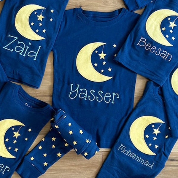 Personalized Embroidered Ramadan & Eid Pajamas