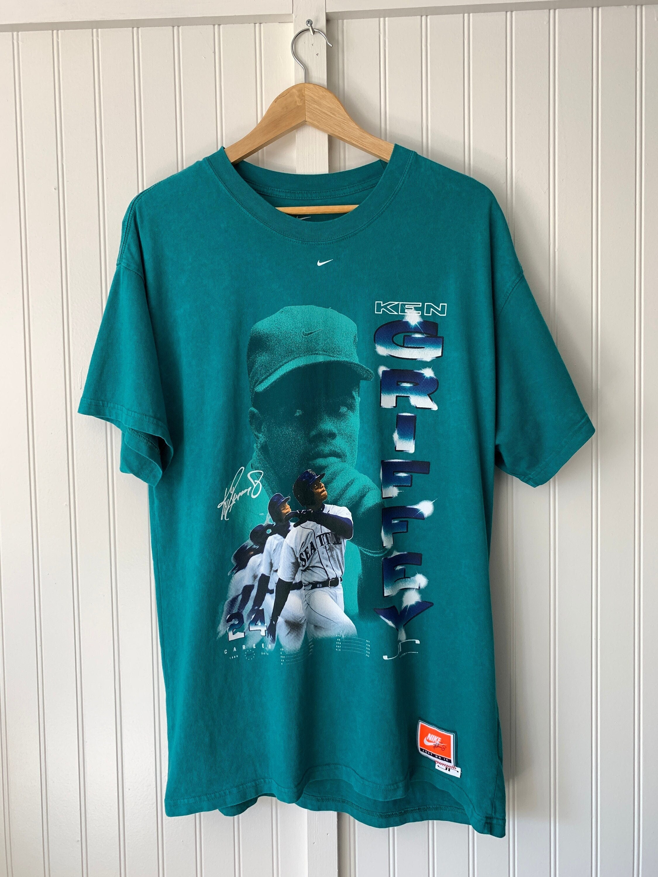 Nike Center Swoosh Ken Griffey Jr. Seattle Mariners Graphic 