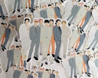 BTS Butter sticker flake