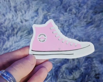 Pink Converse | Converse Sticker | Converse | All Stars | Chuck Taylors | Cute Stickers | VSCO Stickers | VSCO  | VSCO Girl | Shoes| Sticker