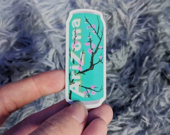 Arizona Green Tea Sticker | Summer Drink | Cute Sticker | Aesthetic Sticker | Unique Sticker | Green Tea | Summer Time | Quarantine