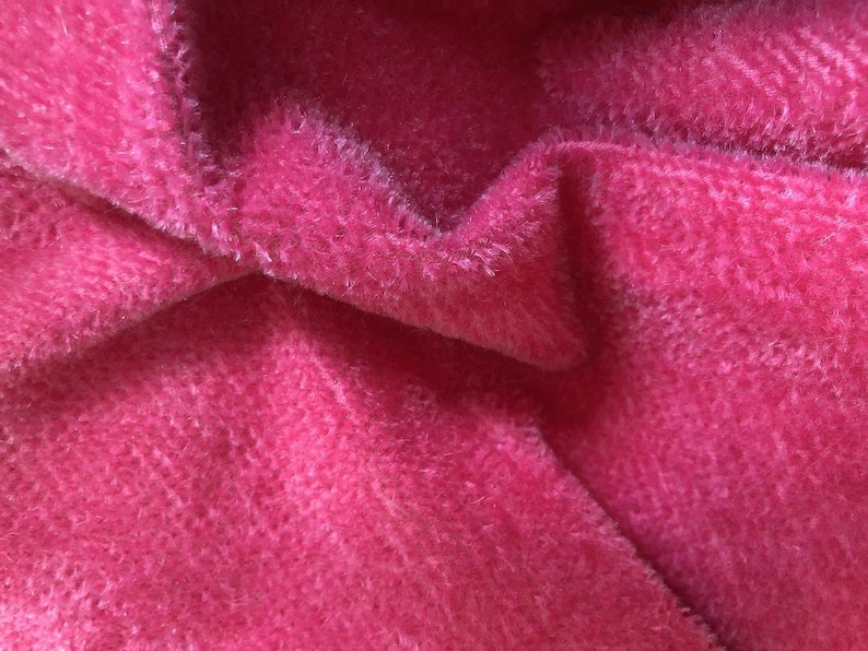 Pink Mohair Fur Fabric 1/16th Mohair Bears Bear Making Etsy